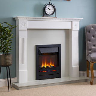 Cotswold Rose 50.5" Classic Wood Fireplace Mantel - Focus Fireplaces