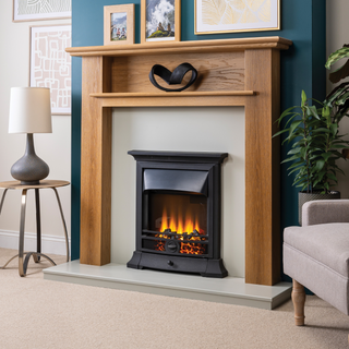 Harewood 52" Solid Oak Fireplace Mantel - Focus Fireplaces