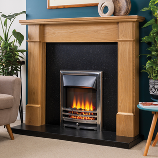 Olivia 55" Prestige Wood Fireplace Mantel - Focus Fireplaces