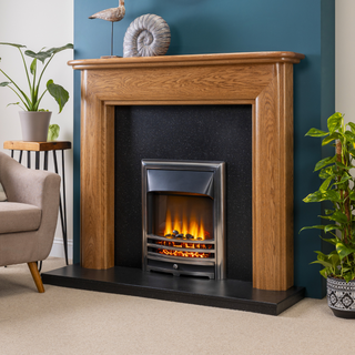 Toni 54" Solid Oak Fireplace Mantel - Focus Fireplaces