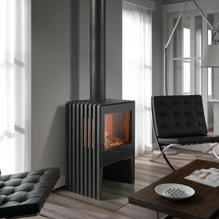 Glance Free-Standing 7.5kW Ecodesign Woodburning Stove - Hergom