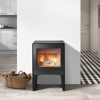 Glance Free-Standing 7.5kW Ecodesign Woodburning Stove - Hergom