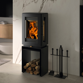 Glow Logstore 2 Woodburning Stove - Hergom
