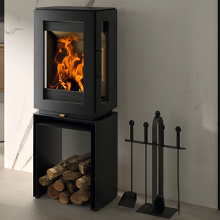 Glow Logstore 2 Woodburning Stove - Hergom