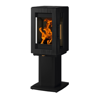 Glow Pedestal 6kW Woodburning Stove - Hergom