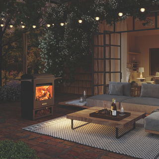 Hestia Heat & Cook 50 Outdoor Wood Stove & BBQ Grill - Dragonfly