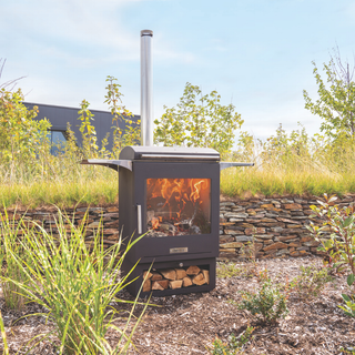 Hestia Heat & Cook 50 Outdoor Wood Stove & BBQ Grill - Dragonfly