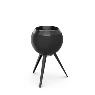 MOON 45 All Black Fire Basket with High Stand - höfats