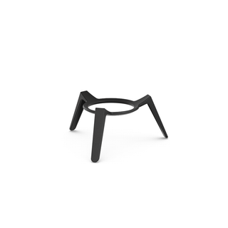 MOON 45 All Black Fire Basket with Low Stand - höfats