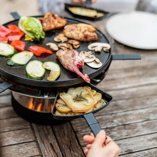 CIRCLE 35 Pan Set - 6 Pans with Support Plate & Scrapers - höfats