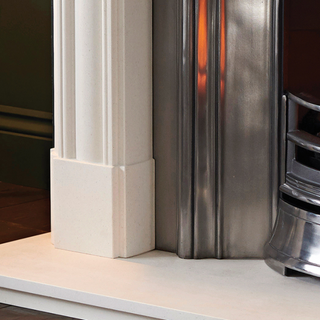 Hogarth 56" Aegean Limestone Mantel