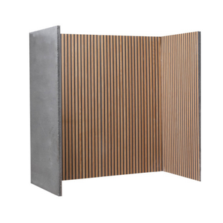 Honey Black Slatted Effect Chamber Liner - Capital Fireplaces