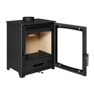 Aspect 5 Eco 5kW Multi Fuel Solid Fuel Freestanding Stove - Hunter Stoves Parkray