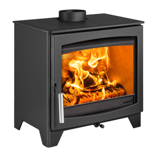 Aspect 7 Eco 5kW Solid Fuel Freestanding Stove - Hunter Stoves Parkray