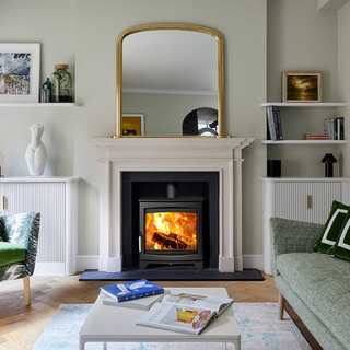 Aspect 8 Eco 7.5kW Solid Fuel Freestanding Stove - Hunter Stoves Parkray