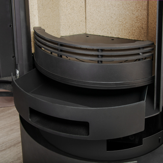 Halo Radial 5 5kW Cylindrical Wood Burning Freestanding Stove - Hunter Stoves