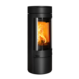 Halo Radial 5 5kW Cylindrical Wood Burning Freestanding Stove - Hunter Stoves