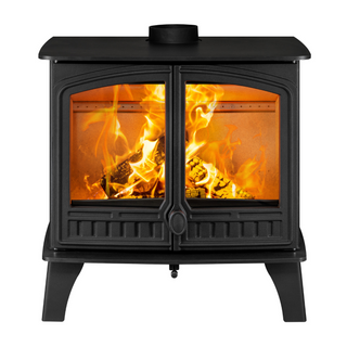 Eco Herald 14 Double Door Wood Burning Freestanding Stove - Hunter Stoves