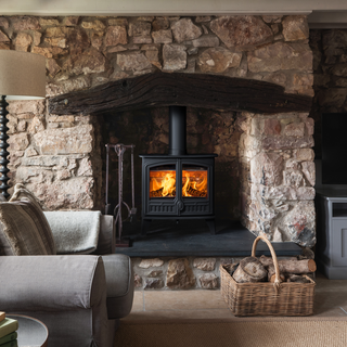 Eco Herald 5 Slimline Wood Burning Freestanding Stove - Hunter Stoves