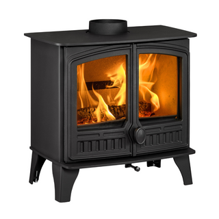 Eco Herald 5 Slimline Wood Burning Freestanding Stove - Hunter Stoves