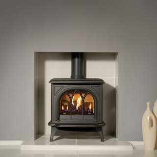 Huntingdon 30 Tracery Door 3.8kW Gas Stove - Gazco