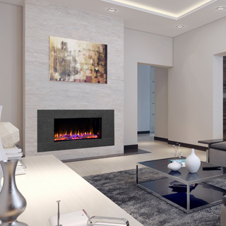 Iconic Media Wall Electric Fire (750, 1000, 1250, 1600, 2000) - Iconic
