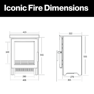 Iconic 500 Electric Stove - Iconic