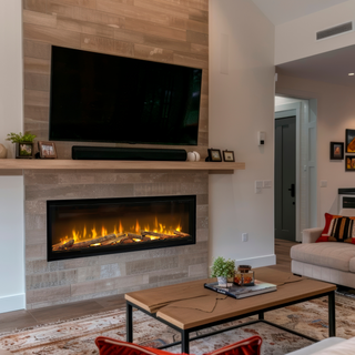 Dimplex Ignite Evolve Optiflame Built-In Media Wall Electric Fire