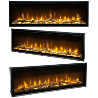 Dimplex Ignite Evolve Optiflame Built-In Media Wall Electric Fire