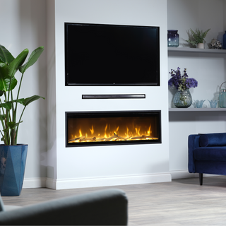 Dimplex Ignite Evolve Optiflame Built-In Media Wall Electric Fire