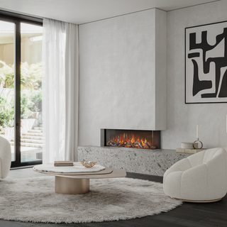 Ilektro Landscape MK3 (950, 1250, 1650, 2000, 2600) Media Wall Electric Fire - Ilektro