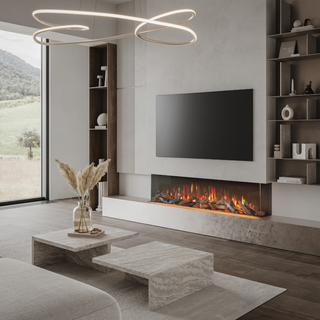 Ilektro Landscape MK3 (950, 1250, 1650, 2000, 2600) Media Wall Electric Fire - Ilektro