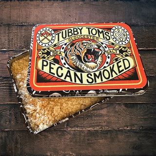 Pecan Smoked Sea Salt Flakes - Tubby Tom's