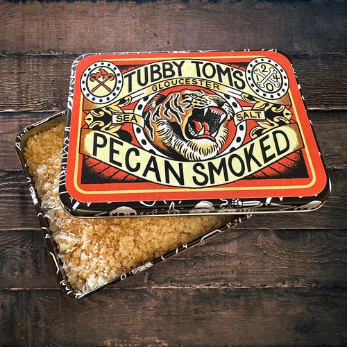 Pecan Smoked Sea Salt Flakes - Tubby Tom's