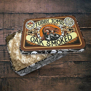 Oak Wood Smoked Sea Salt Flakes - Tubby Tom's