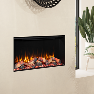 Diamond IQFX Intelligent eFires Built-In Slimline Media Wall Electric Fire