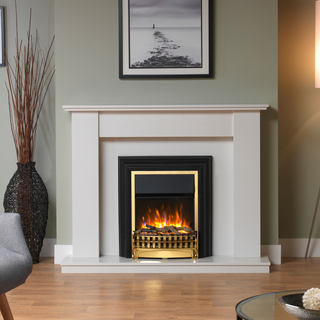 Kingsley Deluxe Optiflame Flat-To- Wall Electric Fire - Dimplex