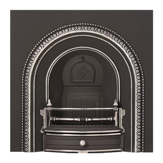 Leagrave Highlight 16" Cast Iron Arch Insert - Capital Fireplaces