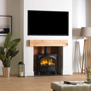 Leckford Optiflame Electric Stove - Dimplex