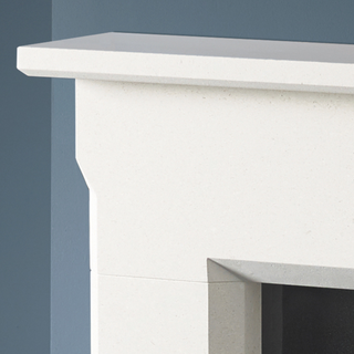 Lingwood Aegean Limestone Fireplace Mantel