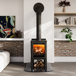 Loxton 8 DC 7kW Wood Burning Stove - Mendip