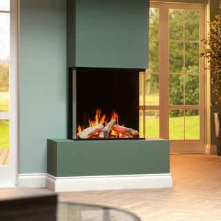 Luminosa 62 RFT LCD Electric Fire - Charlton & Jenrick