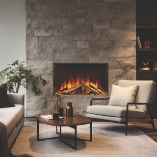 LUX650 Inset Electric Fire - Solution