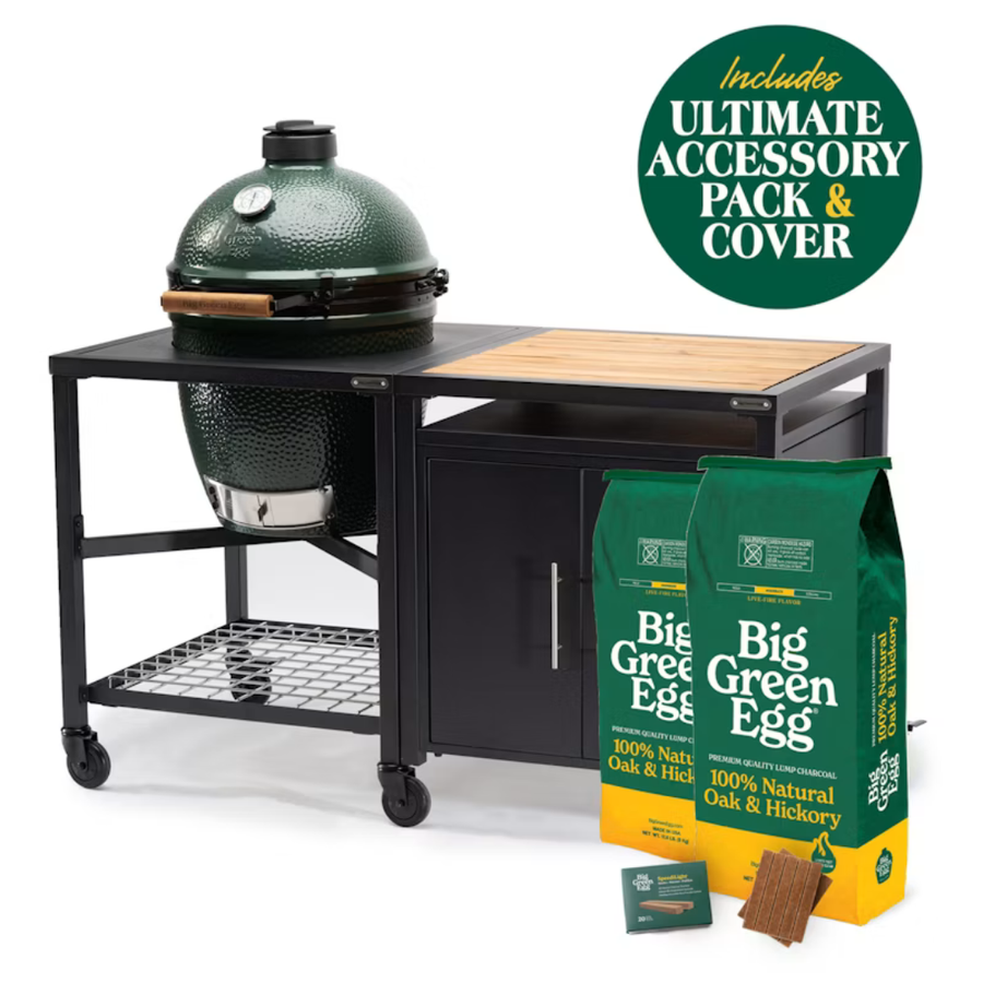 Large Big Green Egg Ultimate Bundle