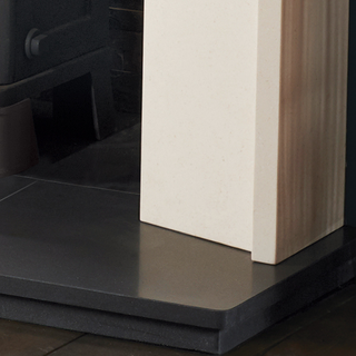 Marseilles 52" Aegean Limestone Fireplace Mantel