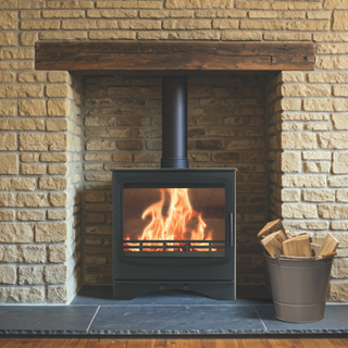 Buddy 8 Wood 8kW Wood Burning Stove - Stove Buddy