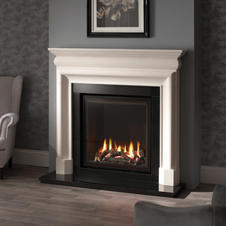 Mulholland 54" Aegean Limestone Mantel
