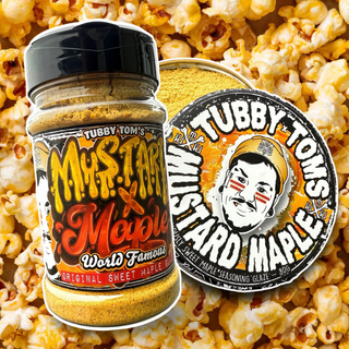 Mustard x Maple - All-American Sweet Tangy Glazing Rub - Tubby Tom's Rub