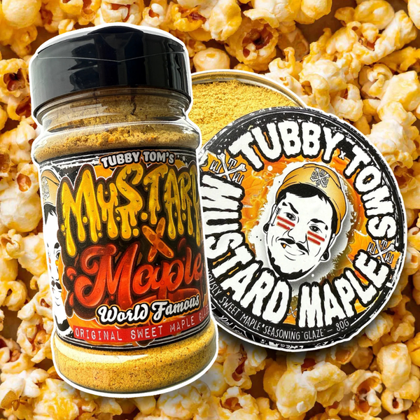 Mustard x Maple - All-American Sweet Tangy Glazing Rub - Tubby Tom's Rub