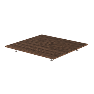 Kebony® Wooden Top for Air Modular Log Store Extension - Nordpeis
